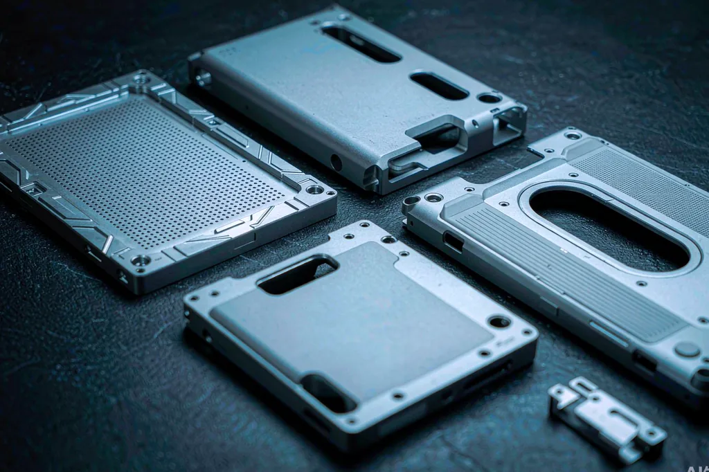 Anodized aluminium consumer electronics enclosures