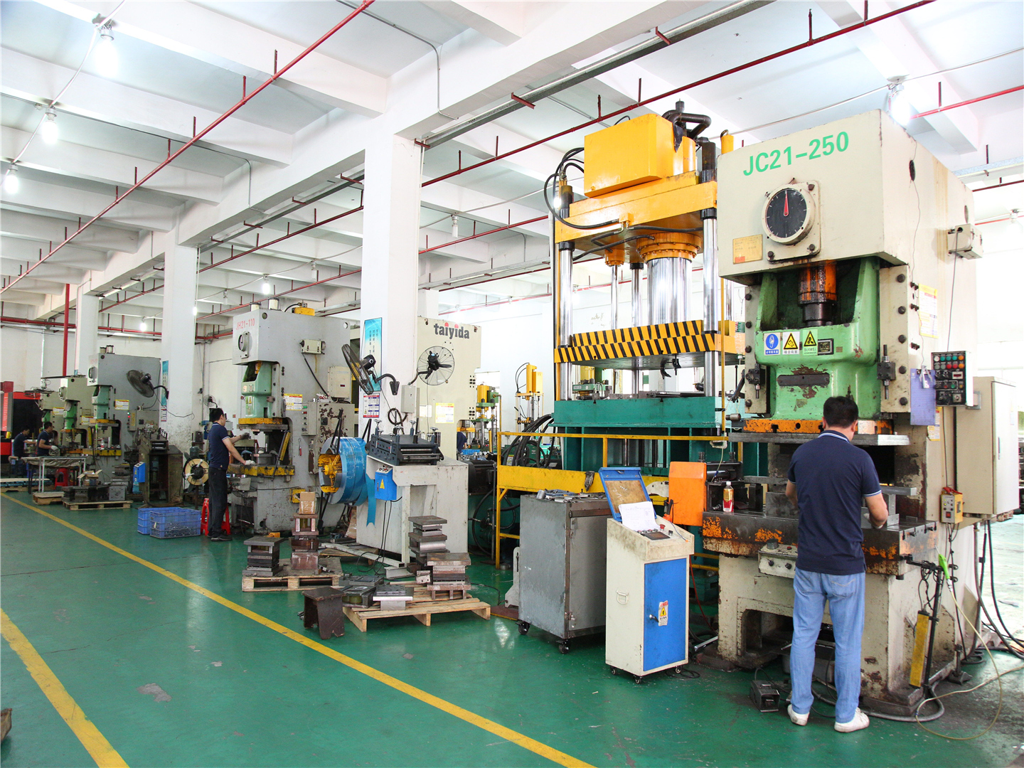 What are the considerations when stamping stainless steel?